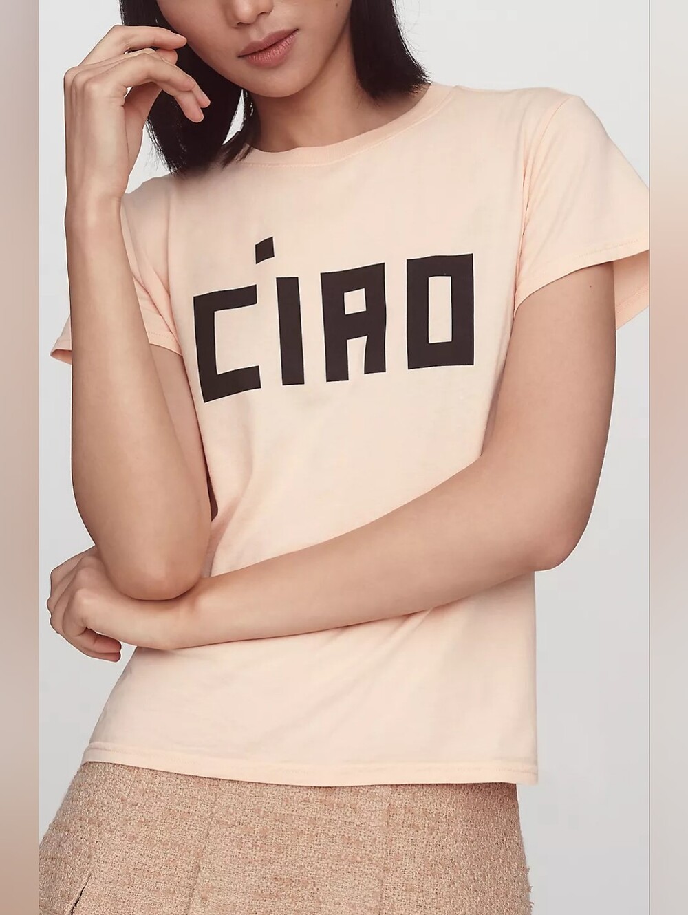 Clare V. Ciao Classic Tee Size 2XL